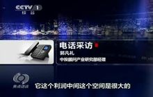 郭凡禮接受央視《焦點訪談》電話連線 郭凡禮接受央視《焦點訪談》電話連線