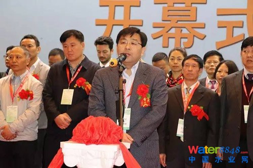 展商代表致辭，天津膜天膜科技股份有限公司總經(jīng)理，范寧