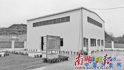臺(tái)山三合鎮(zhèn)生活污水處理廠。