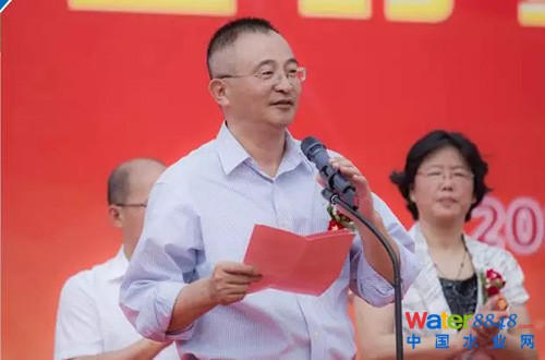 博天環(huán)境集團(tuán)總裁吳堅致辭 