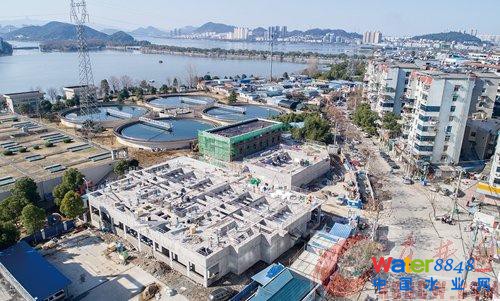 黃石磁湖污水處理廠升級改造 污水排放達(dá)一級A標(biāo)準(zhǔn)