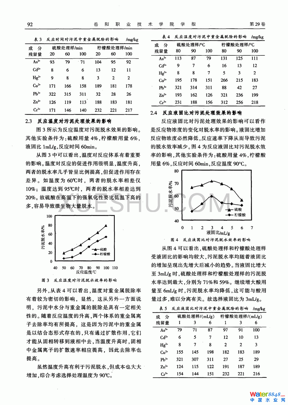 城市污水處理廠污泥重金屬處理新工藝第2頁