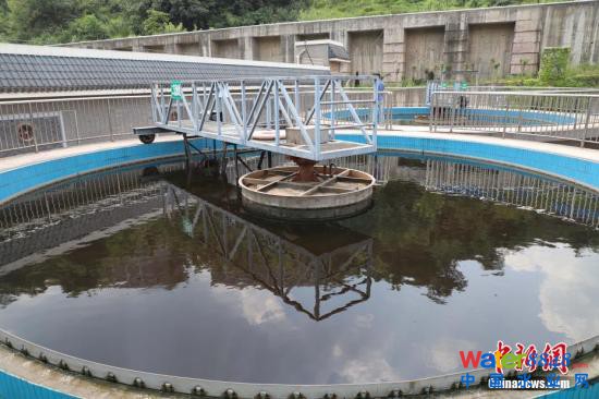 資料圖:污水處理廠。瞿宏倫 攝