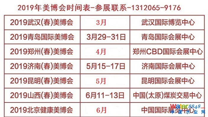 2019美博會(huì)時(shí)間表